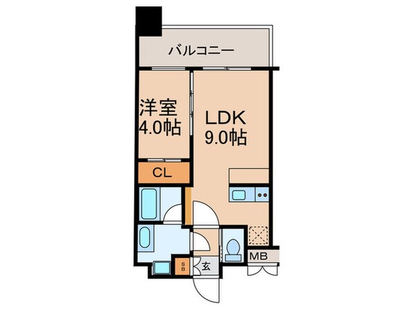 プレジオ緑地公園の物件間取画像